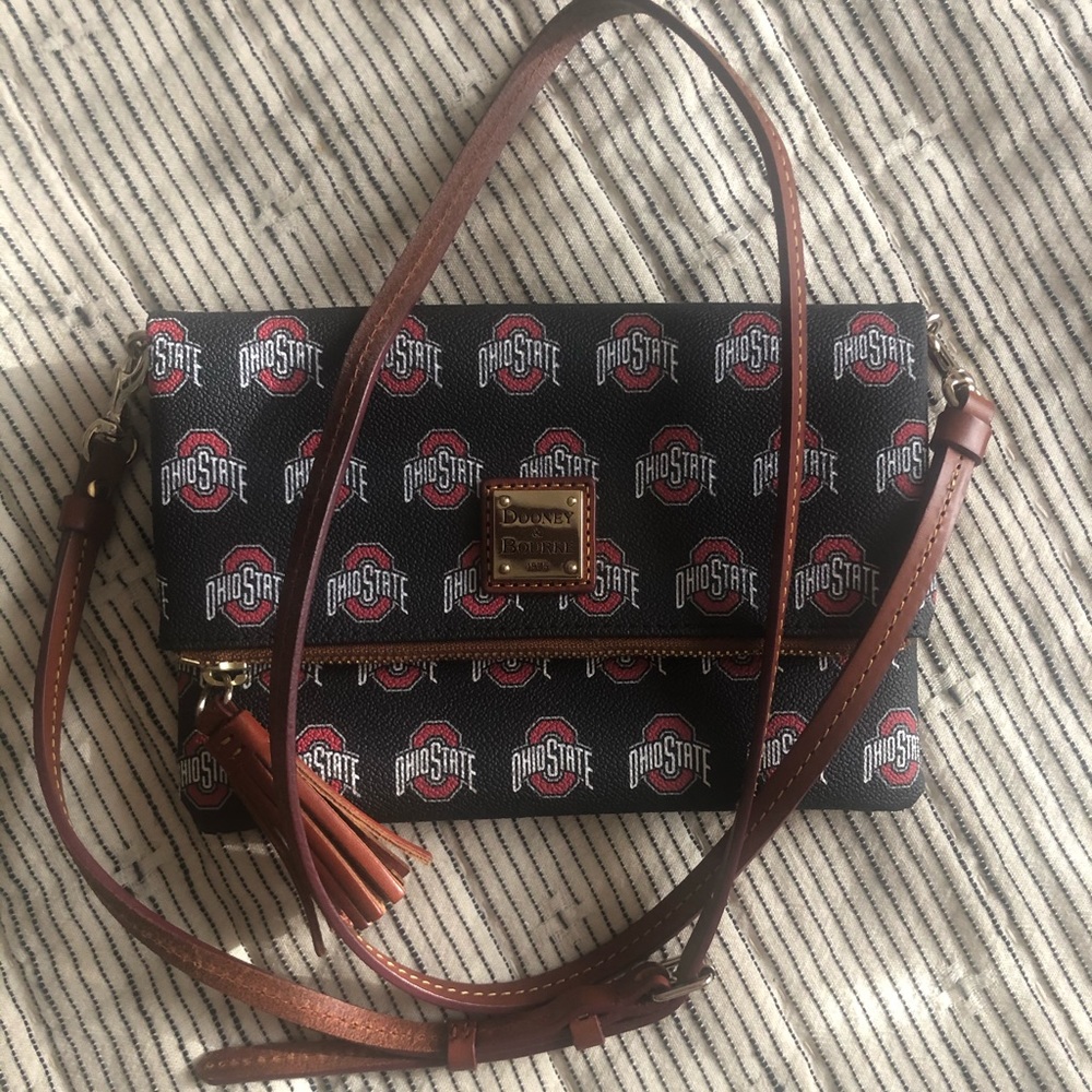 NWOT Ohio State Dooney and Bourke crossbody